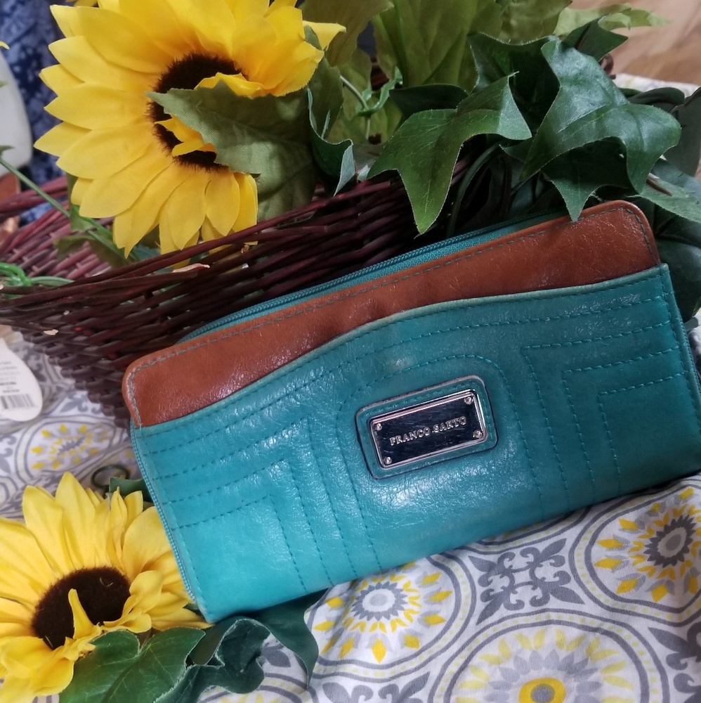 Franco Sarto Genuine leather clutch